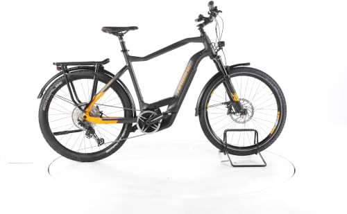 HAIBIKE E Bike Trekking 10 Trekking E-Bike Herren 28 Zoll Elektrofahrrad, 85 Nm 625 Wh, 12 Gänge, Hydraulische Scheibenbremse 179-187 cm schwarz (Generalüberholt)