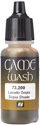 Vallejo (Wäschen 17 ml Farbe – parent Sepia