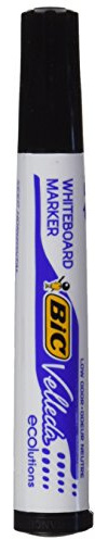 BIC 904946 – Velleda Marker Chisel Tip, Black