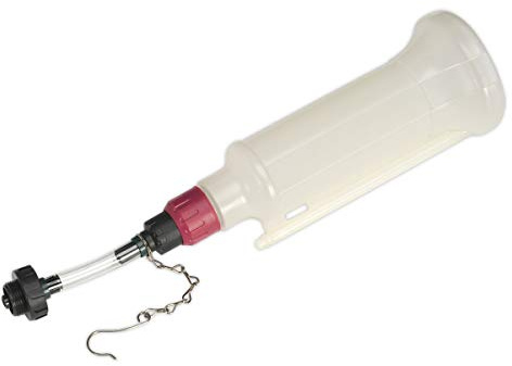 Sealey VS7110 Oil Filter Drain Tube And Bottle, Multicoloured