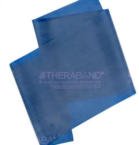 THERA-BAND 6ft Blue Extra Heavy Resistance Exercise Band Latex Band by TheraBand