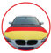 HAAC Auto Autohauben Abdeckung in Deutschlandsfarben Fahne Flagge Deutschland Fußball 2014