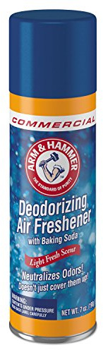 Baking Soda Air Freshener, Aerosol, Light Fresh, 7 oz