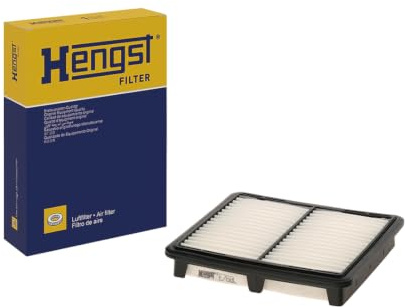 HENGST - Luftfilter E768L - Luft-Filtereinsatz für KFZ | Hochwertiger Motorluftfilter für Otto- oder Dieselmotor - Schutz für Motoren - Wasserbeständig