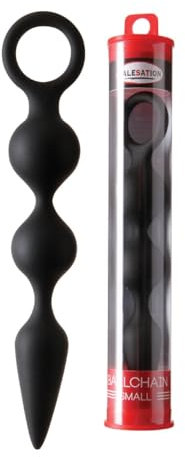 Malesation Analkette klein in schwarz, 1er Pack