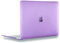 UESWILL Smooth Touch Matte Hard Shell Case Cover Compatible with MacBook 12 inch with Retina Display (Model: A1534) + Microfibre Cleaning Cloth, Purple