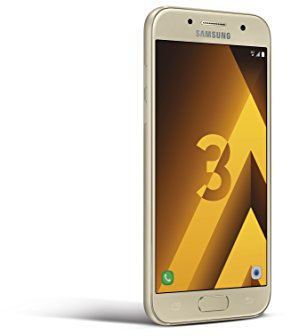 Samsung Galaxy A3 2017 Smartphone Portable débloqué 4G (Ecran: 4,7 Pouces - 16 Go - Nano-SIM - Android) Or