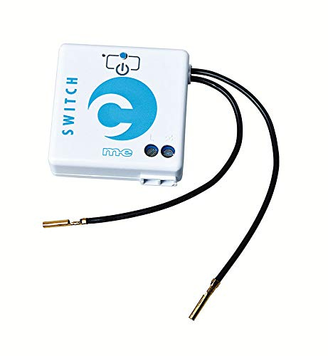 m-e Funk-Einbauschalter Mini, Mod. CR-UPMS-300 für Schalter-System CUVEO Farbe weiß