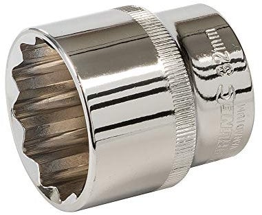 Silverline 936009 Socket 1/2 Drive 12pt Metric 32 mm