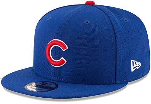 New Era Chicago Cubs Basic Logo MLB Snapback Cap Blau, One Size
