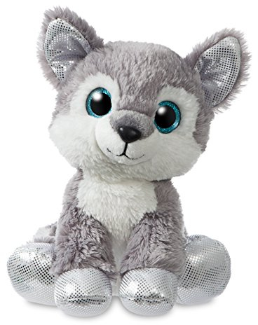 Aurora, 60960, Sparkle Tales, Blizzard Husky Dog, 12In, Soft Toy, Silver