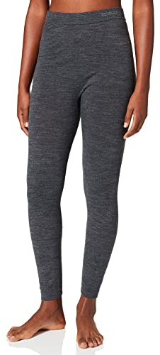 CMP - Nahtlose Damenhose, Schwarze Mel., 40/42