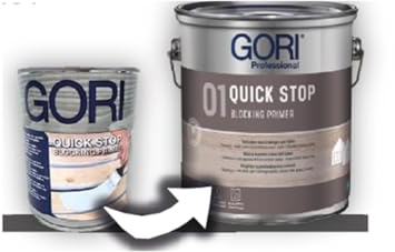 Gori Quick Stop Blocking Primer, lichtdurchlässig biokaster