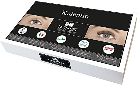 KIT LAMINAZIONE CIGLIA E TINTURA SOPRACCIGLIA 30/35 APPLICAZIONI KALENTIN