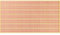 Rademacher 790-1 3er Streifenraster Leiterplatte (25 Stk.) Hartpapier 50 x 100 mm, Rastermaß 2,54 mm, 39 Leiterbahnen Punkt-Ketten-Reihen, Kupfer Auflage einseitig 35 µm, Platine 1,6 mm stark