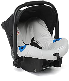Foppapedretti Bezug für Autositz-Babyschale, weiß