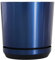 KORAD Vaso da fiori con sottovaso, modello 060, blu navy, 12 cm, in plastica di alta qualità, vaso decorativo per piante