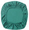 MagiDeal Universal Stretch Stuhlhussen Moderne, Sitzbezüge Sitzkissen Hussen Rutschfester, Abnehmbarer Waschbarer Stühle Schutz, Anti-Staub Stuhl Slip Cover für Büro Restaurant Hochzeit - Dunkelgrün