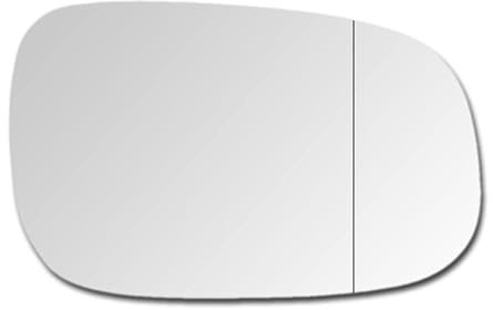 Ersatzspiegelglas Spiegelglas zum Kleben Außenspiegel Rechts Asphärisch passend für VOLVO V50 2007-2008