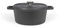 Livoo, Cocotte ronde en fonte, MEP139, Noire, Ø 24 cm, Capacité : 4 L, Compatible tous types de feux