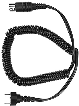Cavo per trapano per unghie elettrico, cavo per manipolo per trapano per unghie in lega di silicone per uso a lungo termine per manipolo per trapano per unghie elettrico(Nero)