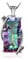 JewelryPalace Rechteckschliff 15ct Echt Regenbogen Quarz Kette Anhänger 45CM, Halskette Damen Silber 925 mit Naturstein, Collier Damen Bunte Edelstein Mädchen, Halsketten mit Groß Stein für Frauen
