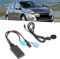 Keenso 6Pin Bluetooth Audio Cable Car Stéréo in Adaptateur avec Microphone Fit pour Clio Espace