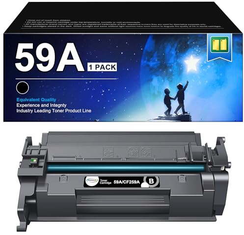 RUDGUZ CF259A 59A Toner (Mit Chip) Kompatibel für HP 59A Toner Schwarz 59X CF259X für HP Laserjet Pro MFP M428fdw Toner M428 M428fdn M428dw M404 M404dw M404dn M404n M304a M304 (Schwarz, 1er-Pack)