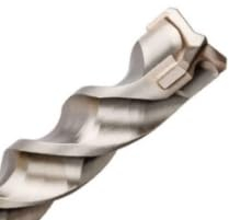 Betonbohrer 1 PCS SDS+ Plus Booster Hartmetall Stahl Hochgeschwindigkeit Kreuzbohrer aus Festem Metall für Verstärkte Bewehrten, Bohren von Beton, Stein, Keramik, Silikatstein (8mm x110mm)