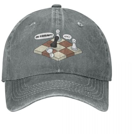 TeysHa Baseballkappe Snapback Sonnenhut Lustige Schach Comic Cap Cowboy Hut Strandausflug Luxus Frau Hut Herren Männer Frauen