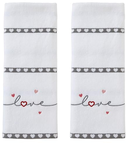 SKL Home Heart in Love Handtuch-Set, 2 Stück