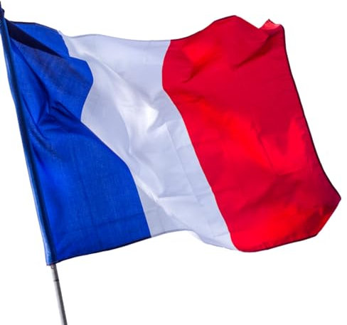 Bandiere Internazionali per Eventi Sportivi - Bandiera (Francia) - Bandiera Francia 90x150cm - Mondiali