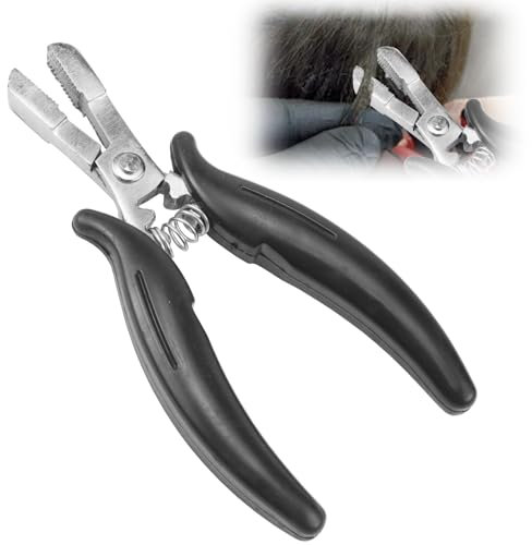 WPPQWP Extensions Zange, Extensions Entferner Zange Professionelles, Bonding Zange für Keratin, Bonding Zange zum Entfernen, Haarverlängerung Zange für Bonding Extensions