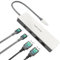 USB C Hub, WAVLINK 10Gbps USB C Hub, 2 USB-C&A 3.2 Anschlüsse, Kompatibel für iMac/MacBook/Chromebook/Dell/HP/Lenovo (unterstützt Nicht das Aufladen/Erweitern des Monitors)