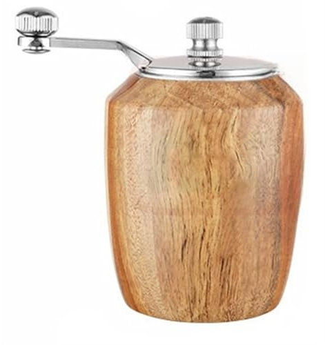 KNXCOXEM Holzmühle Pfeffermühle Aus Akazienholz Manuelle Pfeffermühle