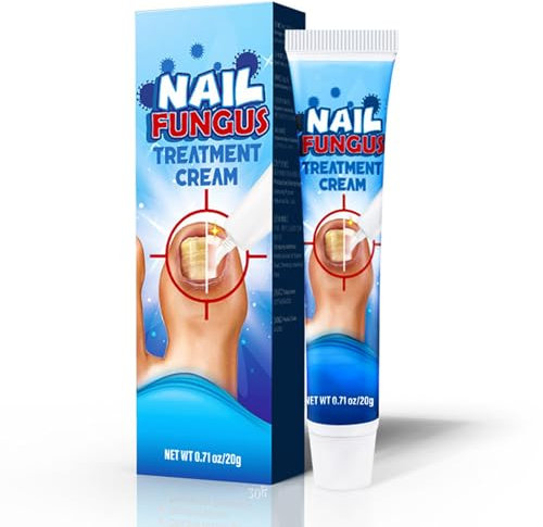 Nail Fungus Treatment Gel - 20g Fungal Toenail Treatment Cream - Fungal Nail Treatment for Toenails Extra Strong - Nail Repair Herbal Essence for Thick Cracked Discolored Nails Smooths Nails