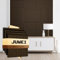 JUWEI DIRECT Acoustic Wall Panelling 4 Pack-600x600x18mm - Soundproofing & Sound Absorbing Panels for Walls and Ceilings, Suitable for Living Room, Meeting Room, TV Wall 3D Decoration (Smoked oak-60)