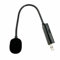 PC USB Microphone Chat for Conference Gaming Omnidirectional USB Microphone Laptop With Switchs9inch Cable