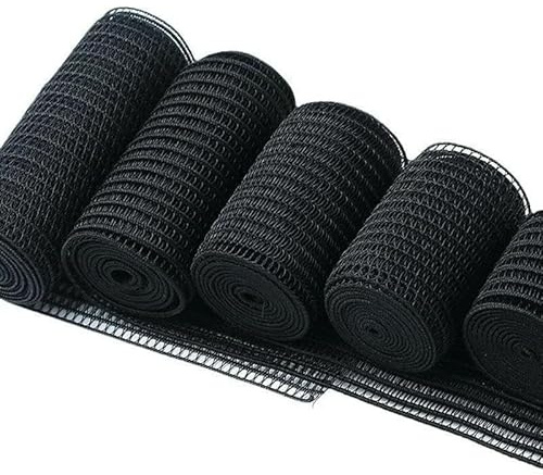 10 yards 10-70mm Elastico in filo di ferro per cucire biancheria intima rete nastro elastico indumento accessori fatti a mano decorazione passamaneria-nero-70mm-10 yards