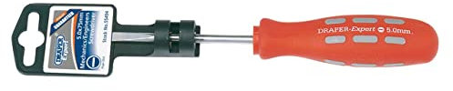 Draper 55494 Expert Plain Slot Parallel Tip Mechanics Screwdriver, 5mm x 75mm