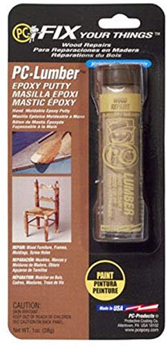 PC Products - 25574 PC-Lumber Epoxy Putty, 1oz Stick,Tan