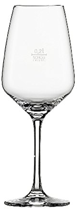 Schott Zwiesel Taste Weißweinglas, Kristallglas, 7.9 cm, 6