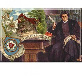 Magnet - Lutherstube auf der Wartburg - Gr. ca. 8 x 5,5 cm - 38288