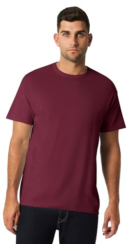 Gildan Men's G500 5.3 oz. T-Shirt, Maroon, 5X