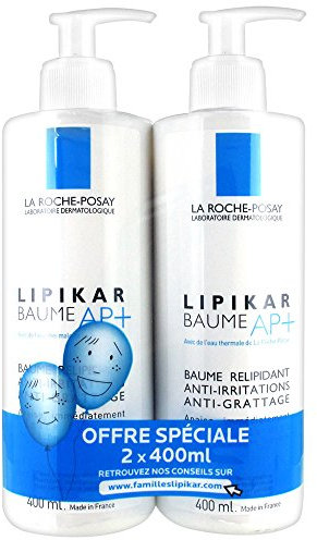 LA ROCHE POSAY LIPIKAR BAUME AP 400 ML X 2 UNIDADES LOTE