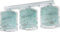 Dalber Kinderlampe Deckenleuchte, Kinderzimmer Deckenlampe 3 Lichter Clouds Wolken Grün kinderzimmerlampe, 51 x 15 x 20.5 cm