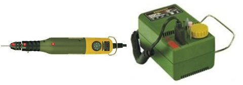 Proxxon Micromot 50/EF - Taladro - fresadora Proxxon + 28707 Fuente de alimentación MICROMOT NG 2/E
