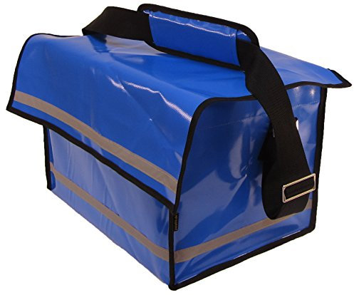 Palatis Umhängetasche Go in blau, Zustellertasche Zeitungstasche