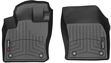 Passgenaue Fußmatten gummimatten passend für: Volkswagen Golf Sportsvan 2014-19|Schwarz|1. Reihe Weathertech FloorLiner