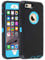 smartelf Case for iPhone 6/6s Heavy Duty With Built-in Screen Protector Shockproof Dust Drop Proof Protective Cover Hard Shell for Apple iPhone 6/6s 4.7 inch-Black/Blue